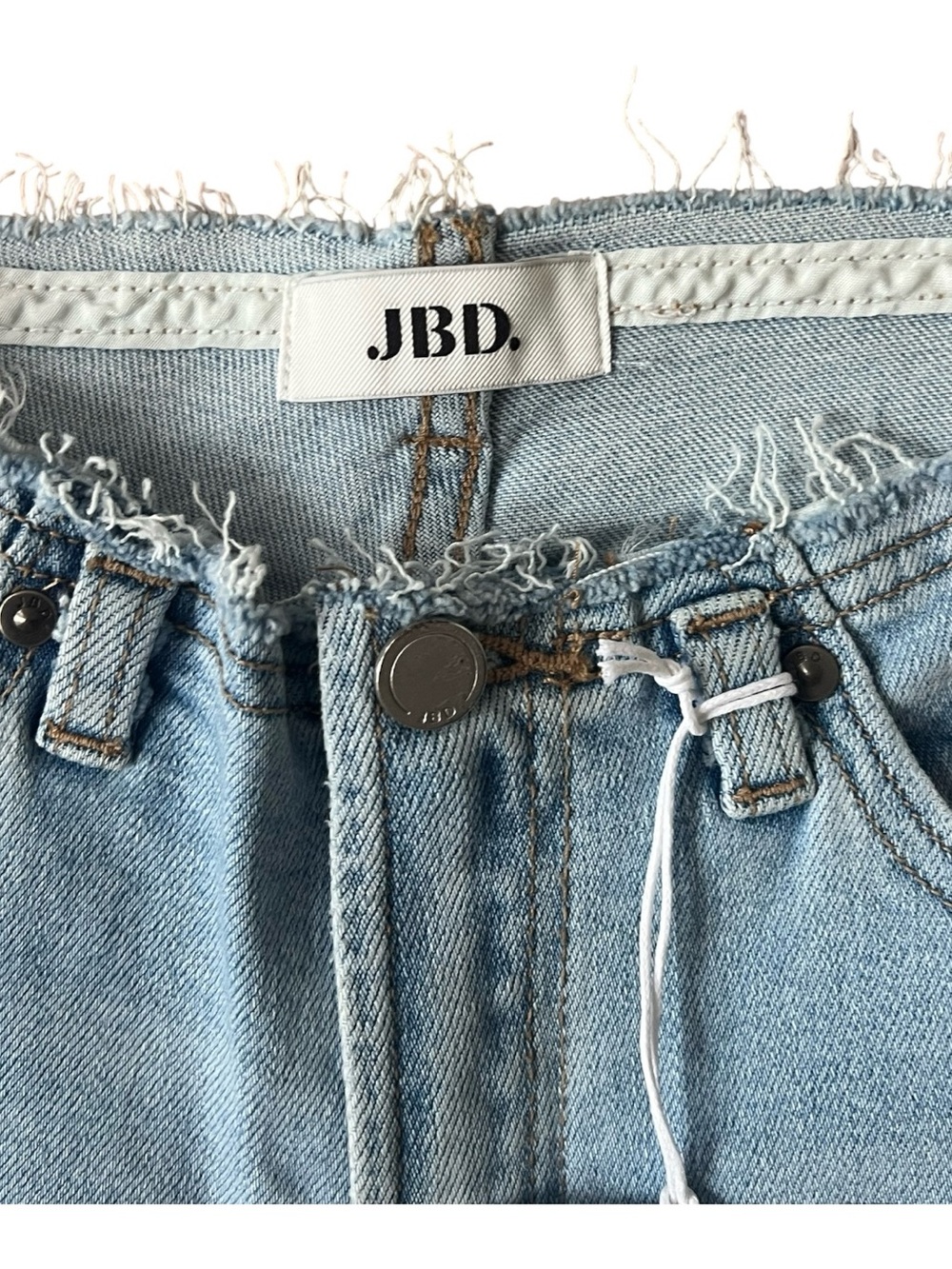 JBD Frayed Waistband Jeans Light Wash Size 29 NWT - Picture 6 of 9
